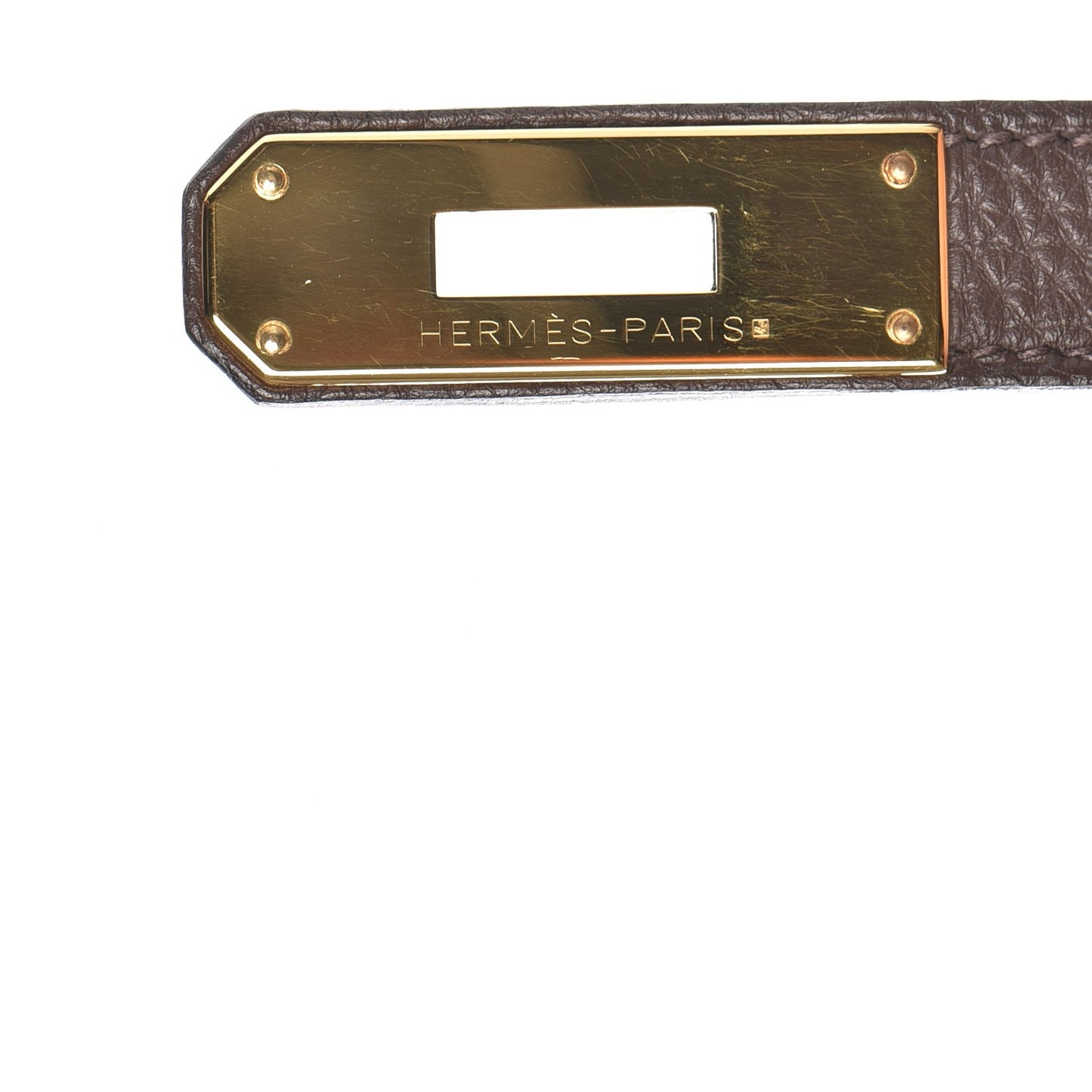 Togo Birkin 40 Chocolate