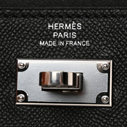 Hermes Epsom Kelly Pocket Compact Wallet Black 6 of 7