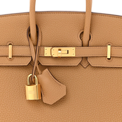 Hermes Togo Birkin 25 Biscuit 8 of 11