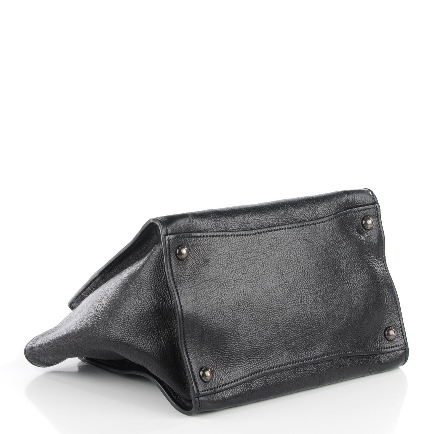 Prada Glace Calf Twin Pocket Tote Nero Black 4 of 8