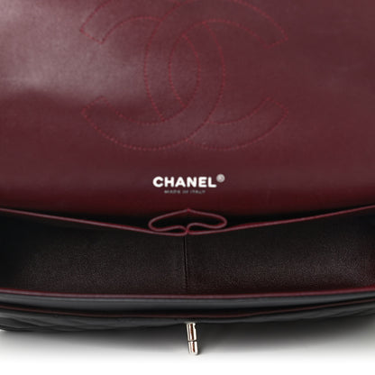 Chanel Lambskin Quilted Jumbo Double Flap Black 5 of 8