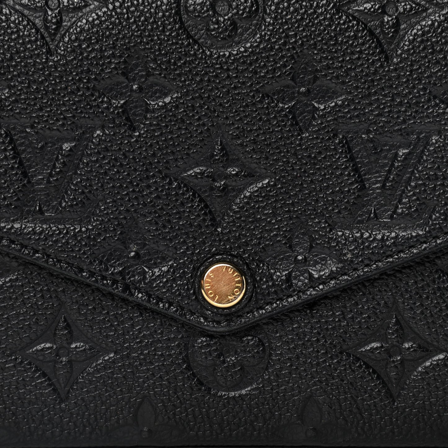 Empreinte Pochette Felicie Chain Wallet Black