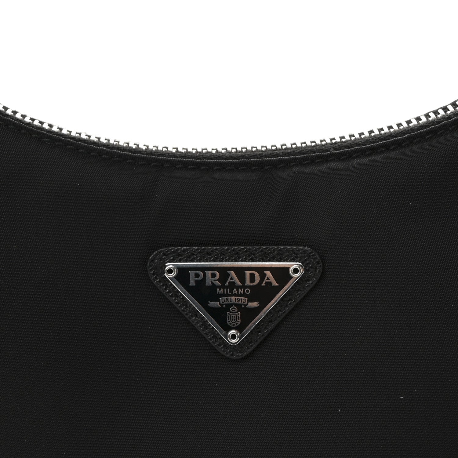Prada Nylon Re-Edition 2005 Shoulder Bag Black 7 of 9
