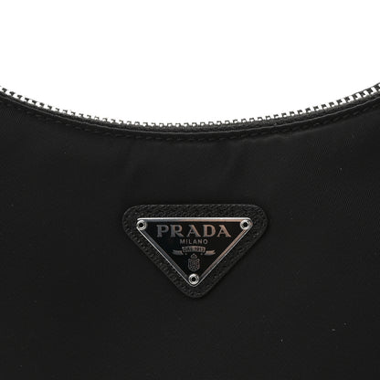 Prada Nylon Re-Edition 2005 Shoulder Bag Black 7 of 9