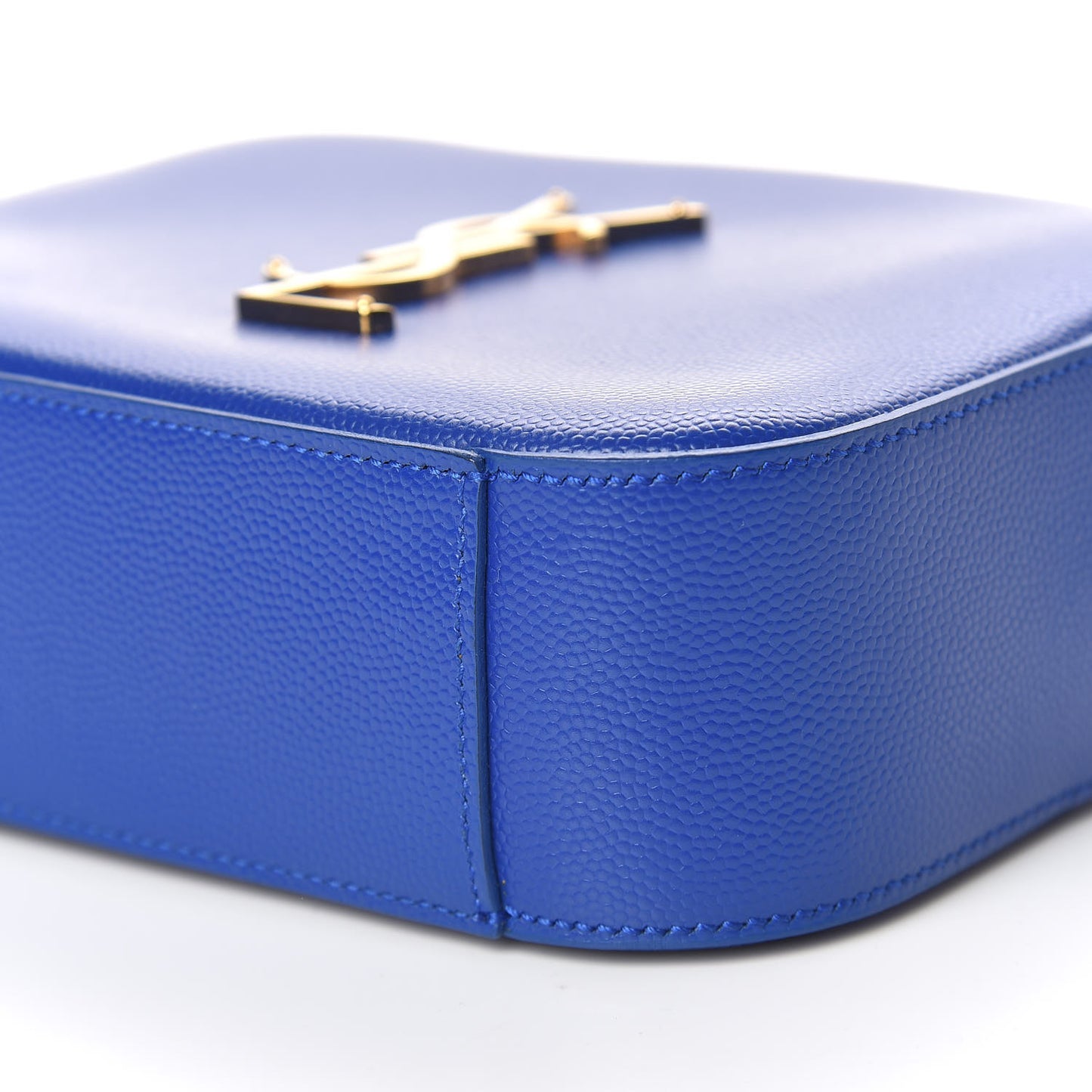 Grain De Poudre Small Classic Monogram Camera Bag Blue Majorelle