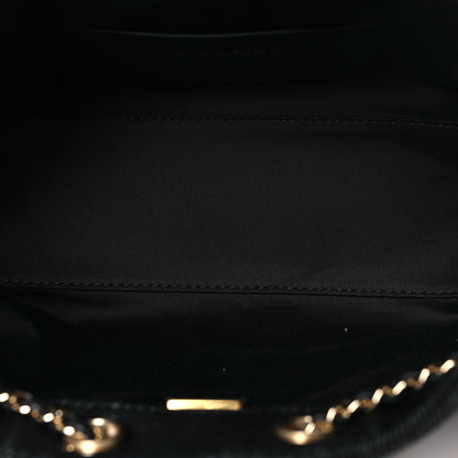 Chanel Denim Quilted Mini Chanel 25 Handbag Dark Blue 5 of 10