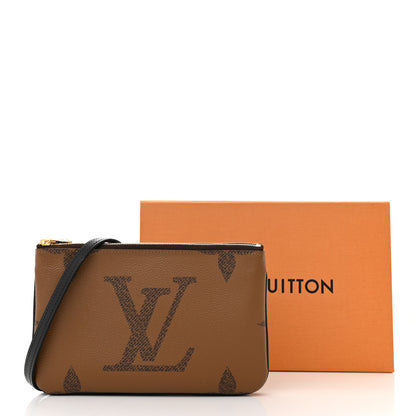Louis Vuitton Reverse Monogram Giant Double Zip Pochette 11 of 11