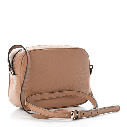 Gucci Pebbled Calfskin Small Soho Disco Bag Camelia 4 of 14
