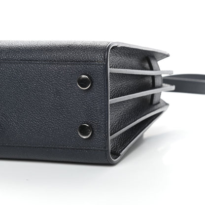 Saint Laurent Grained Calfskin Nano Sac De Jour Marine 10 of 11
