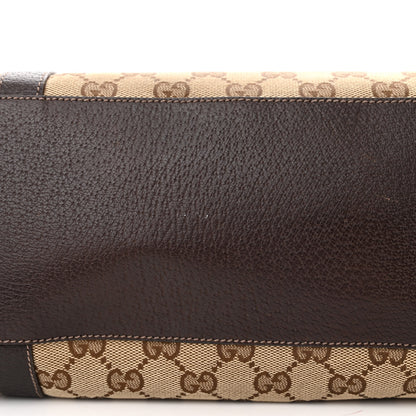 Gucci Monogram Medium Abbey Tote Dark Brown 11 of 15