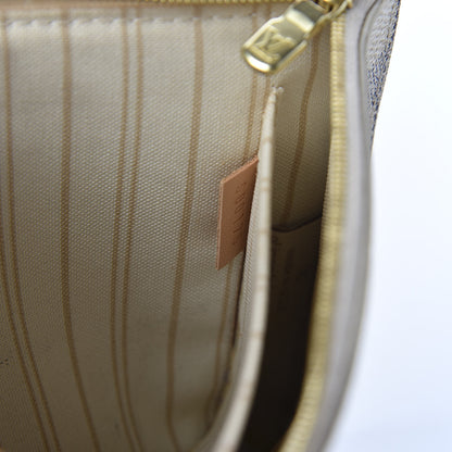 Louis Vuitton Damier Azur Neverfull MM GM Pochette 8 of 8