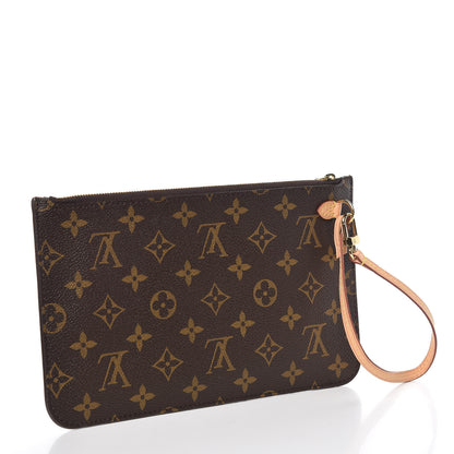 Louis Vuitton Monogram Neverfull MM GM Pochette 3 of 8