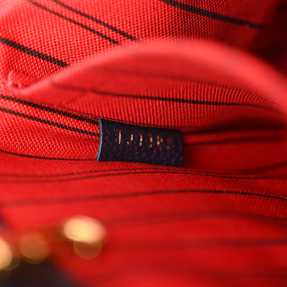 Louis Vuitton Empreinte Montaigne BB Marine Rouge 7 of 12