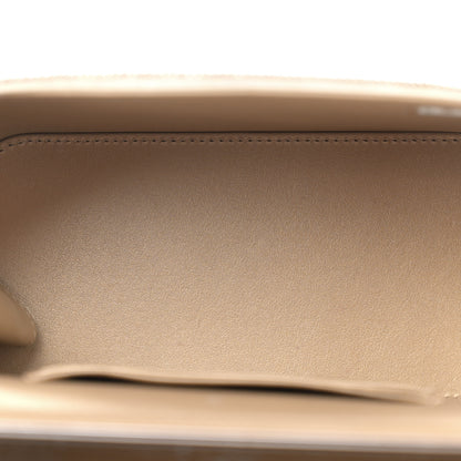 Chanel Lambskin Quilted Enamel CC Pearl Crush Small Vanity Case With Chain White 5 of 11