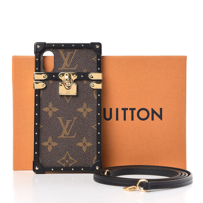 Louis Vuitton Monogram Eye-Trunk iPhone X Case 9 of 9