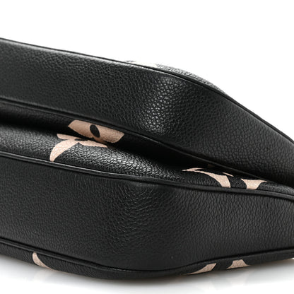 Louis Vuitton Empreinte Monogram Giant Multi Pochette Accessories Black Beige 9 of 9