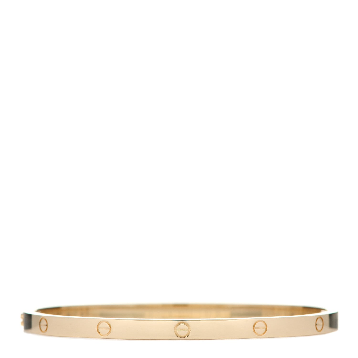 Cartier 18K Yellow Gold Small LOVE Bracelet 17 3 of 5