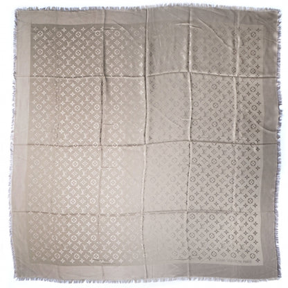 Louis Vuitton Silk Wool Monogram Shawl Verone 3 of 5