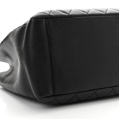 Chanel Caviar Quilted Grand Shopping Tote GST Black 9 of 17