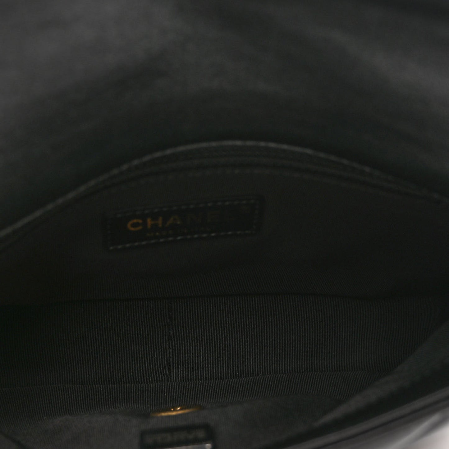 Lambskin Quilted Mini Flap Black