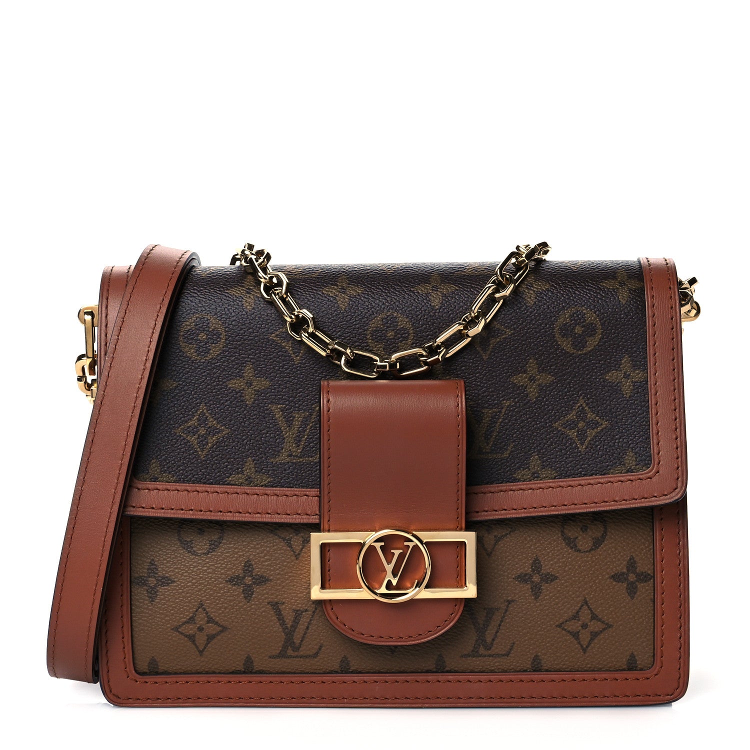 Louis Vuitton Reverse Monogram Dauphine MM 1 of 9