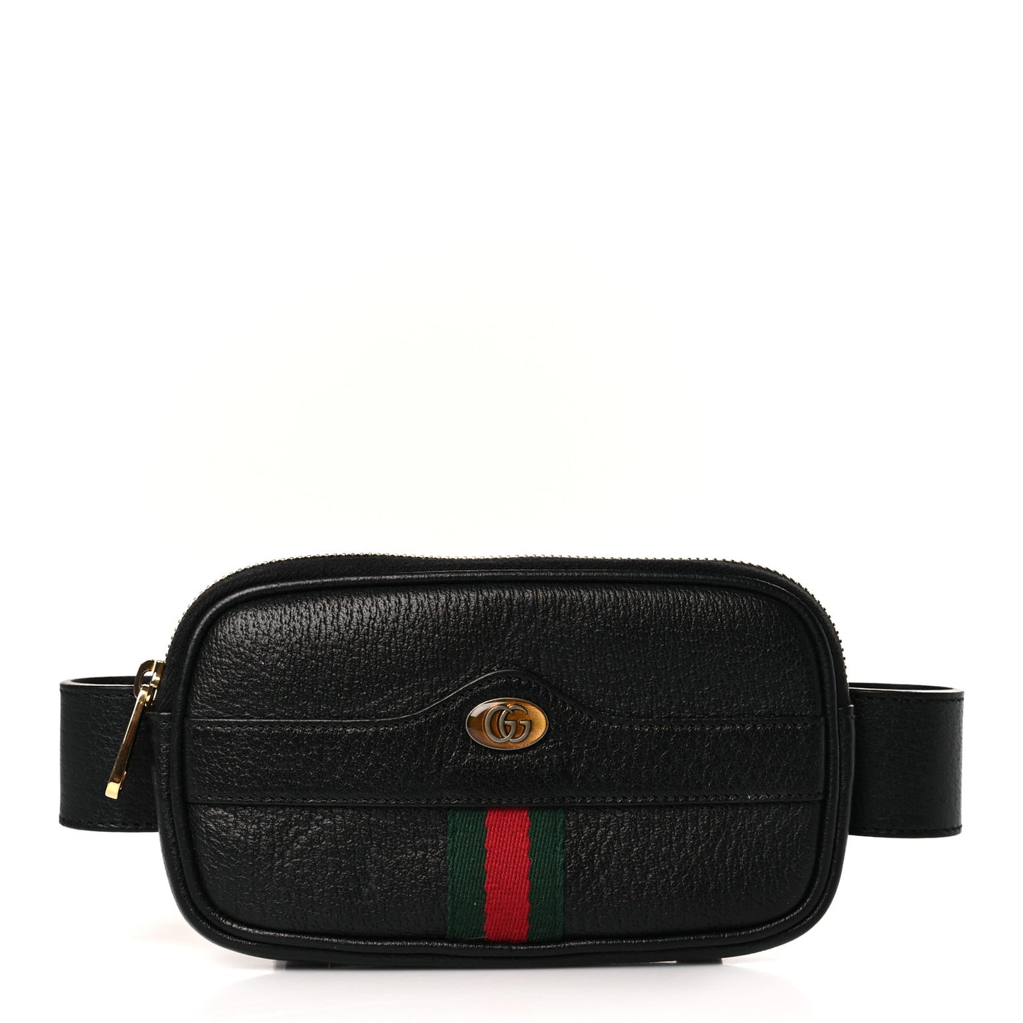 Grained Calfskin Ophidia Belted iPhone Case 75 30 Black