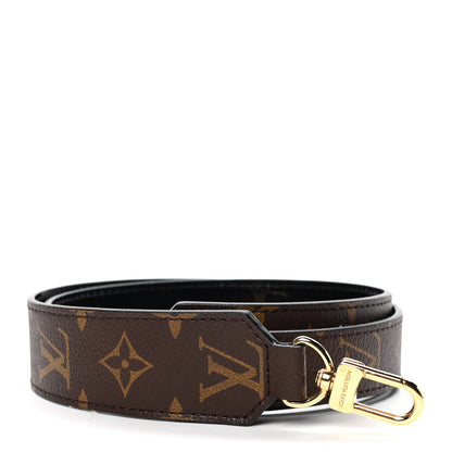 Louis Vuitton Monogram Bandouliere Shoulder Strap Black 1 of 3