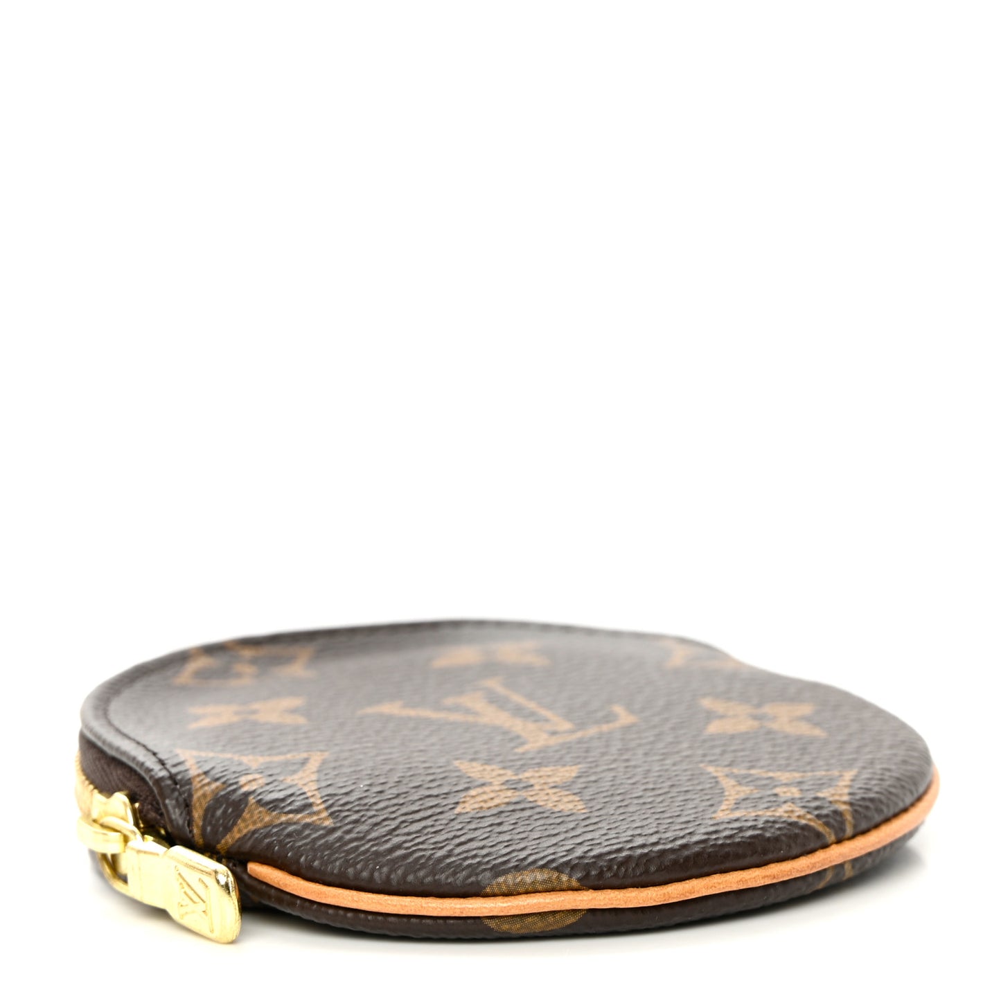 Monogram Round Coin Purse