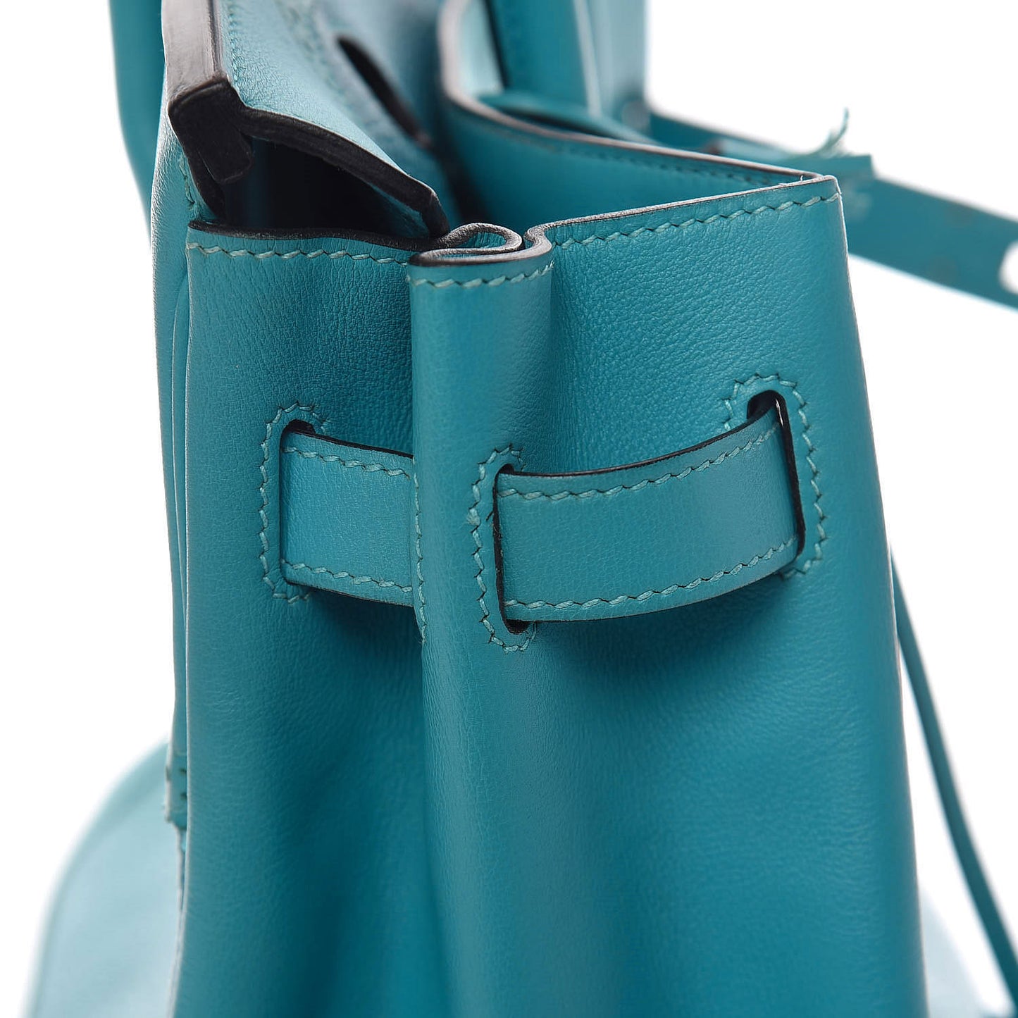 Togo Swift Ghillies Birkin 30 Turquoise