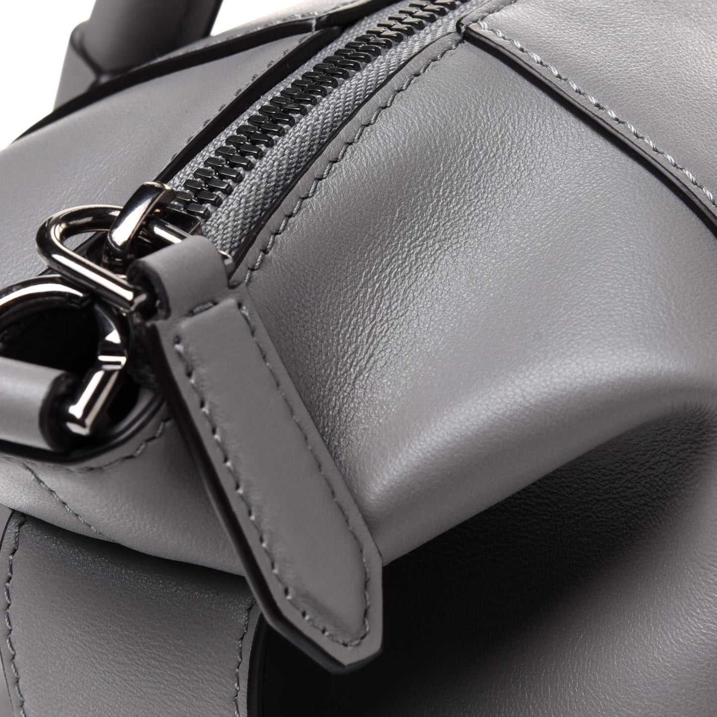 Calfskin Small Soft Antigona Grey