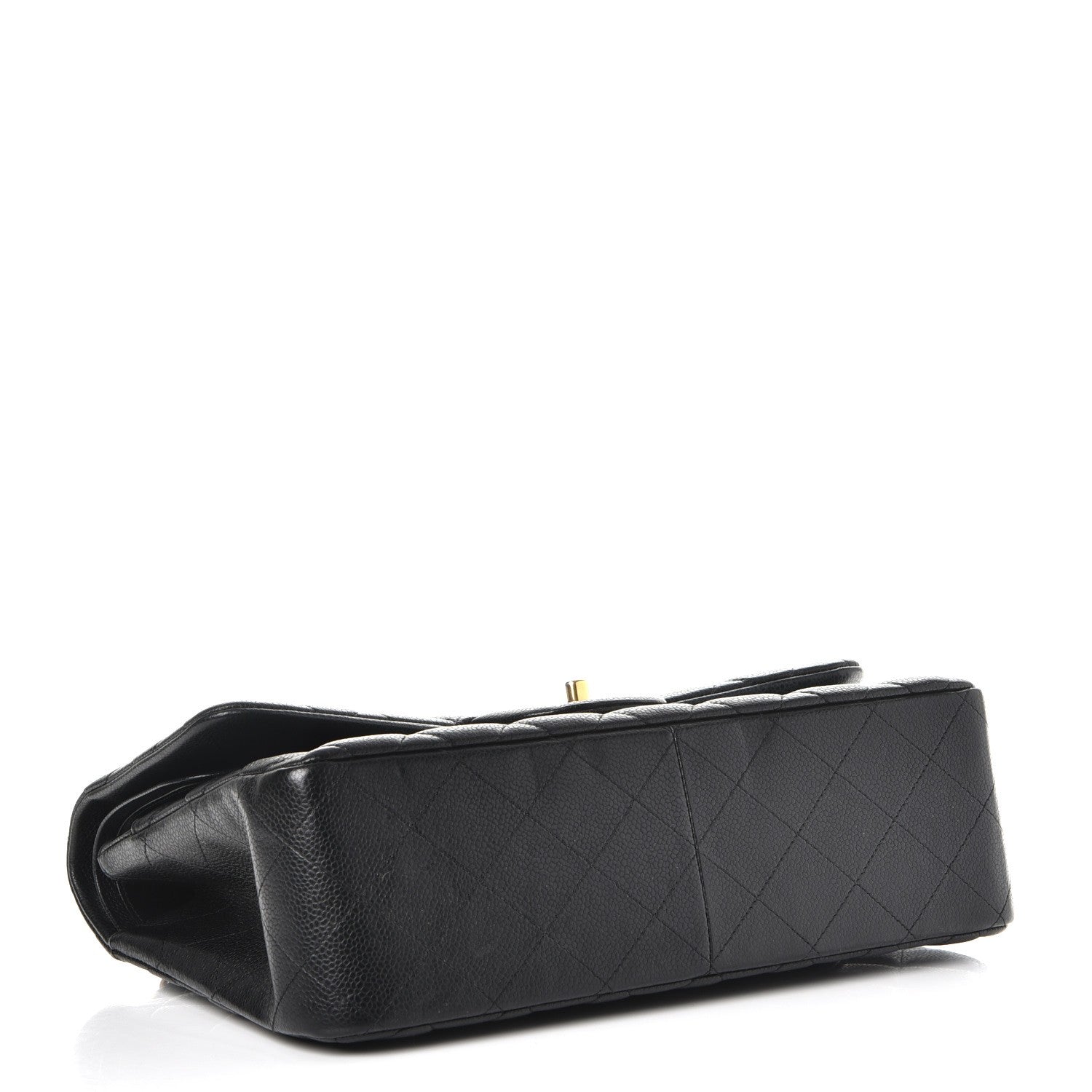 Chanel Caviar Quilted Jumbo Double Flap Black 5 of 8