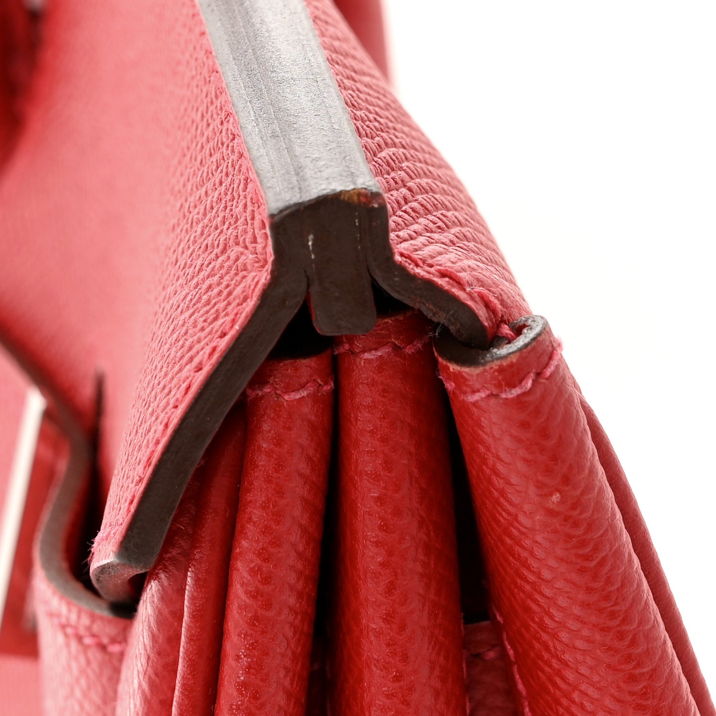 Epsom Birkin 35 Rouge Casaque