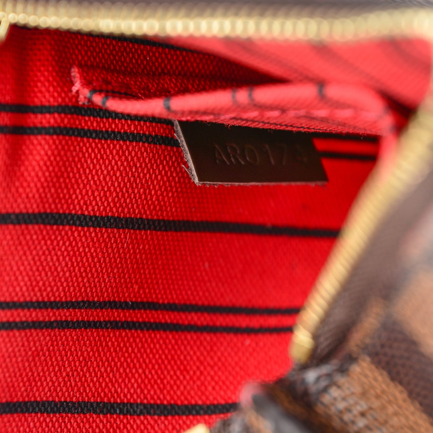 Damier Ebene Neverfull PM Pochette