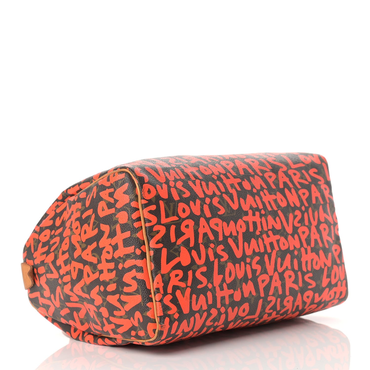 Louis Vuitton Monogram Graffiti Speedy 30 Orange 4 of 21