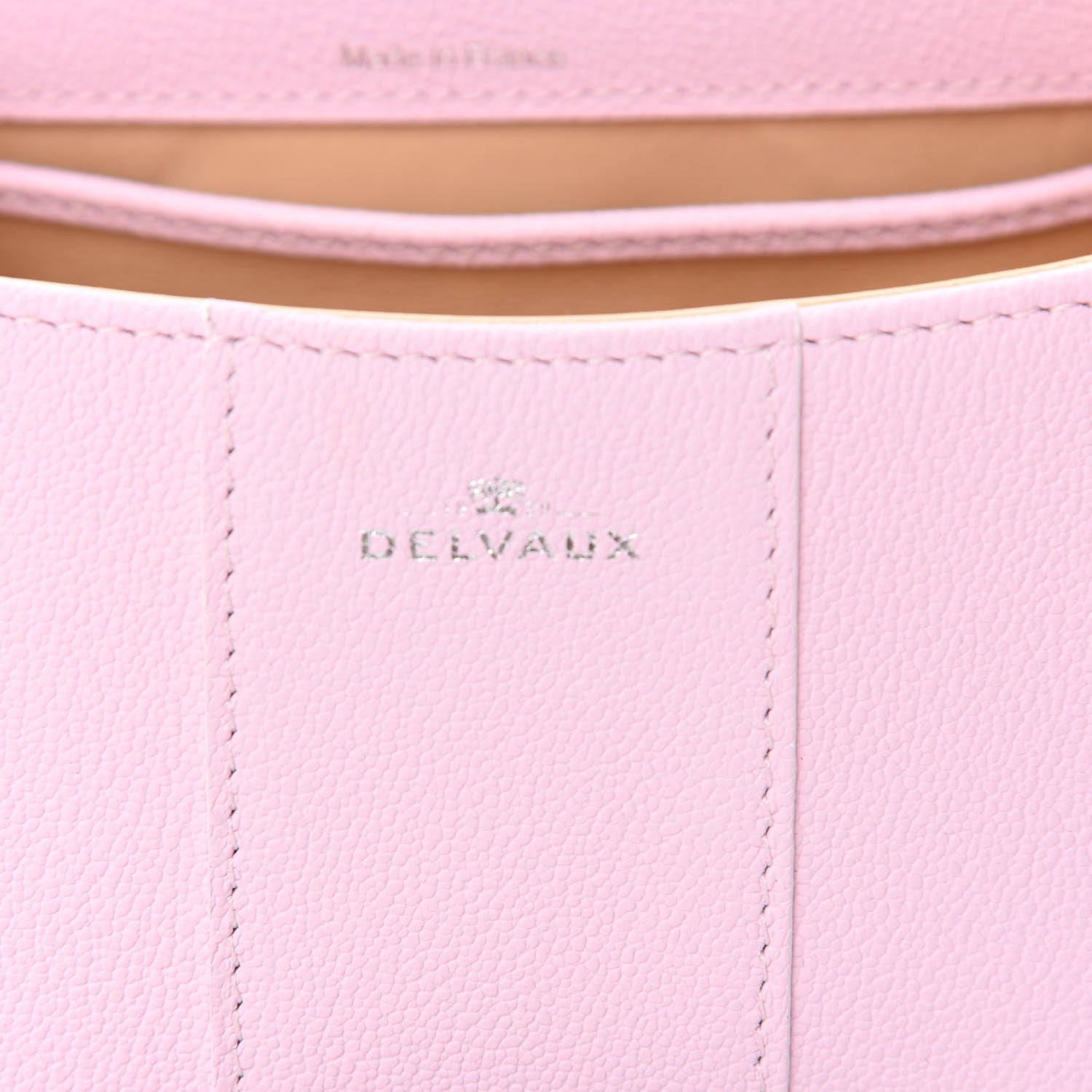 Delvaux Grained Calfskin Mini Brillant Satchel Nakuru 10 of 12