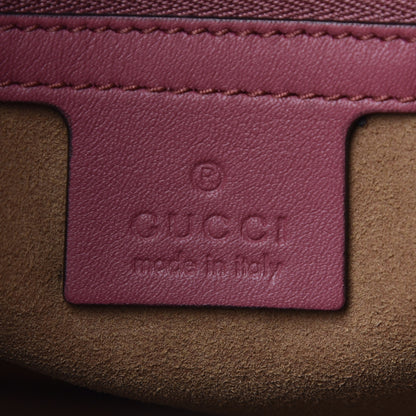 Gucci Soft GG Supreme Monogram Blooms Top Handle Bag Beige Multicolor Dry Rose 9 of 10