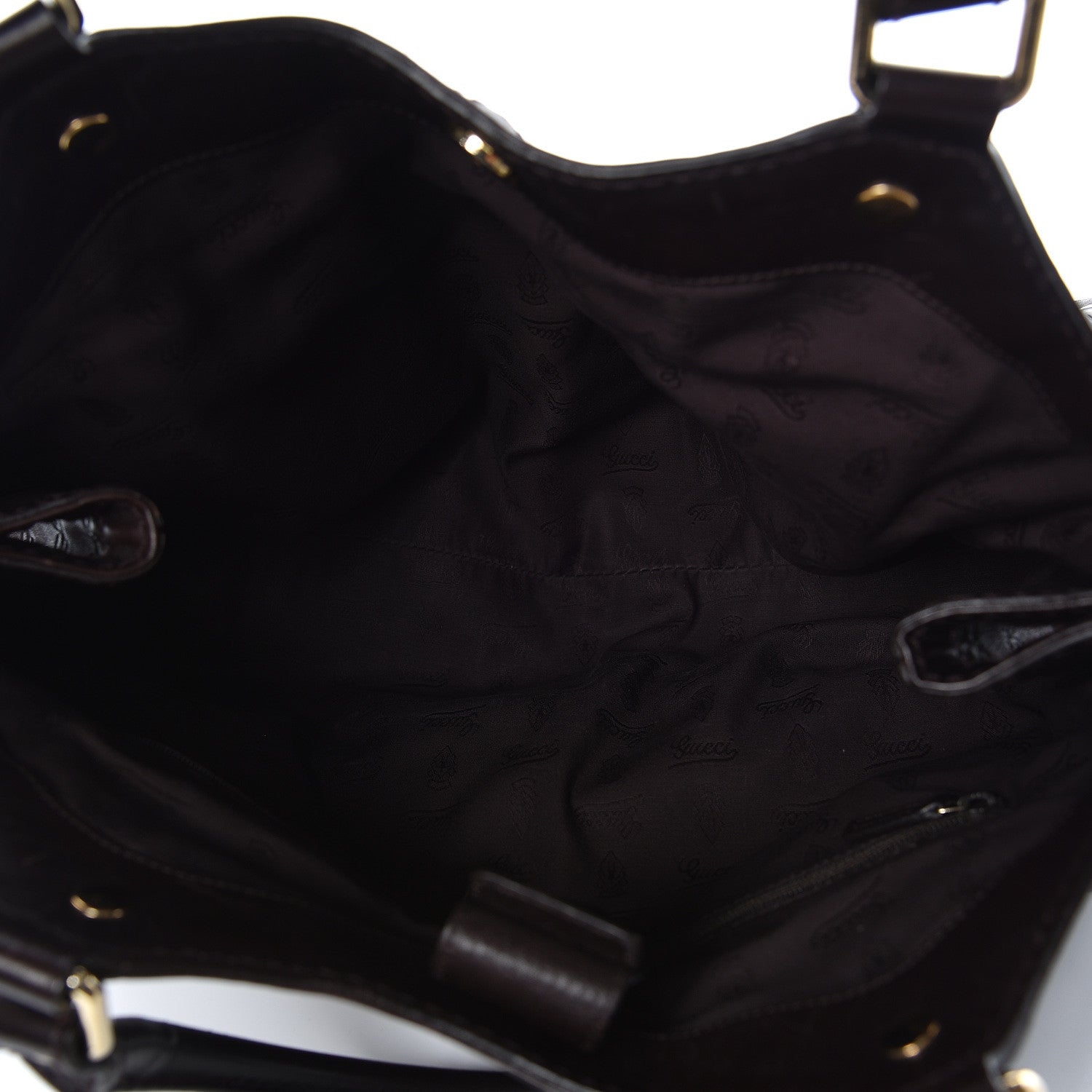 Gucci Guccissima Medium Sukey Tote Chocolate 5 of 12