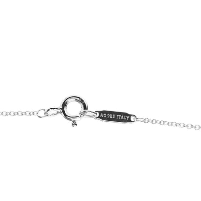 Tiffany Sterling Silver Twist Heart Pendant Necklace 5 of 7