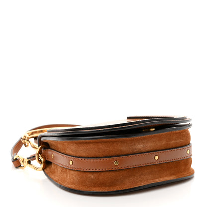 Chloe Spazzolato Sfumato Small Nile Bracelet Bag Caramel 4 of 15
