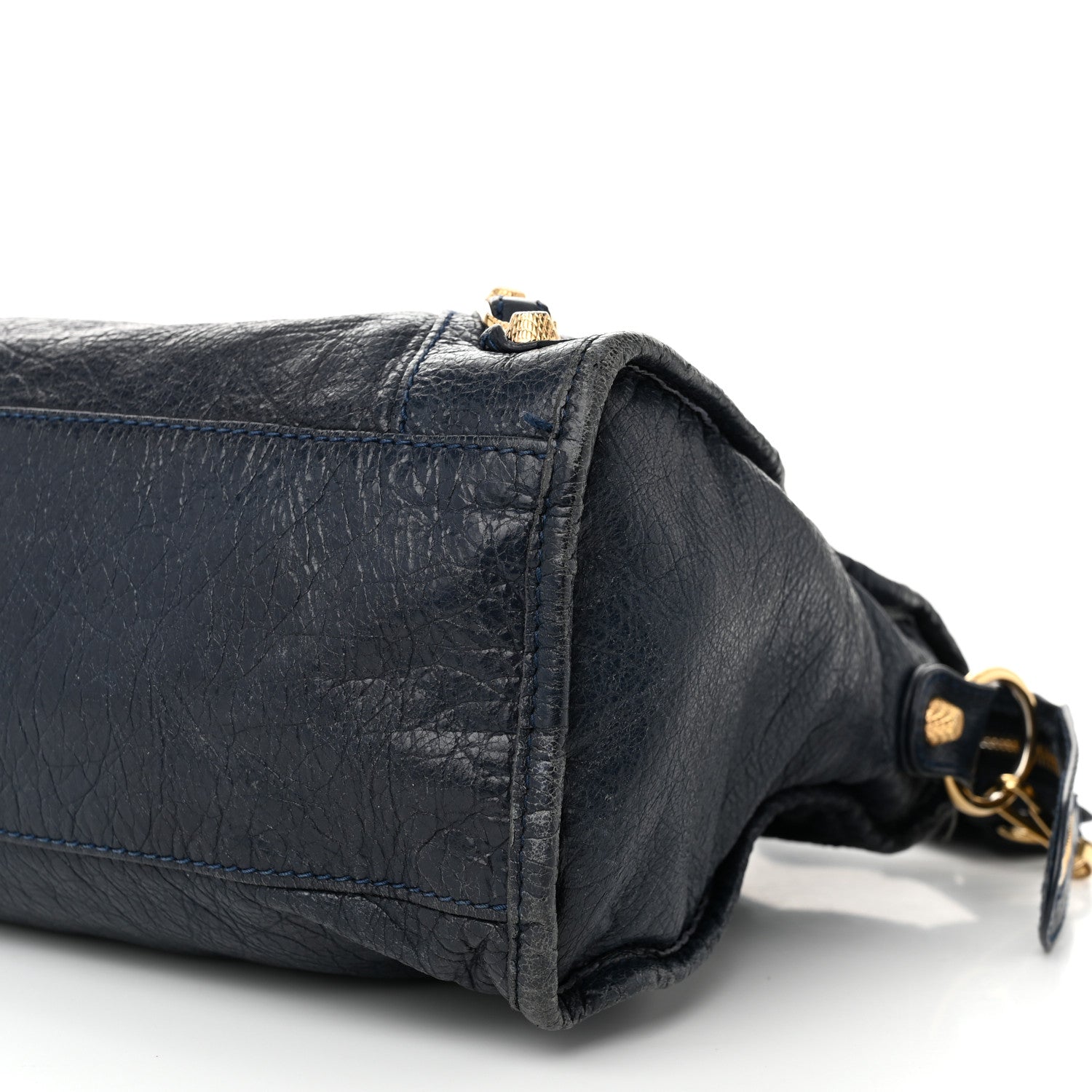 Balenciaga Agneau Giant 12 Gold Hardware City Bleu Obscur 11 of 15