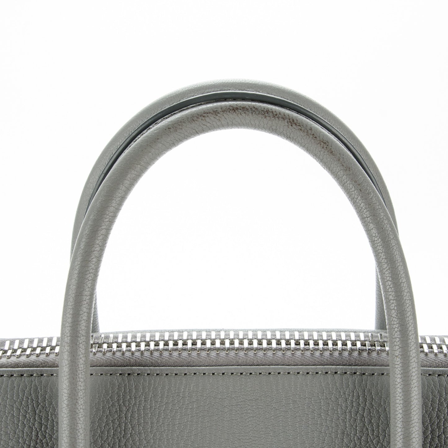 Sugar Goatskin Medium Antigona Pearl Grey