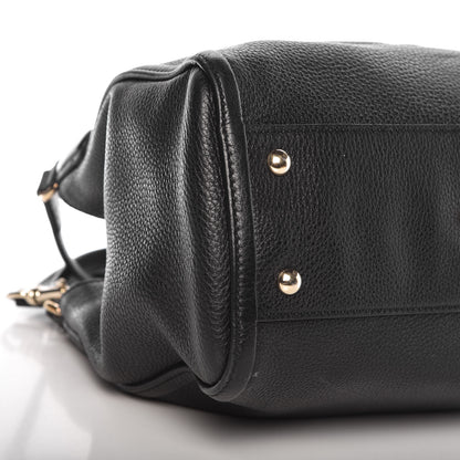 Gucci Pebbled Calfskin Small Soho Shoulder Bag Black 11 of 15