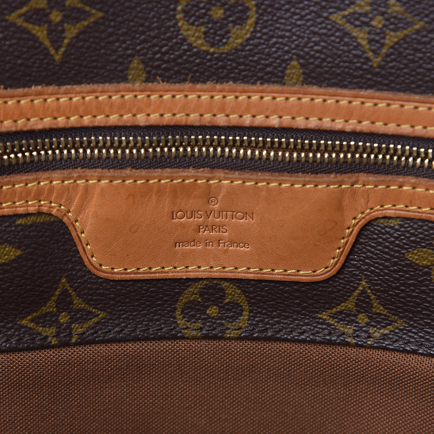 Louis Vuitton Monogram Sac Shopping Tote 6 of 10