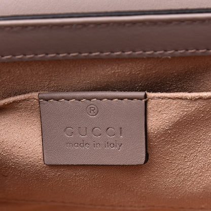 Gucci GG Supreme Monogram Studded Small Padlock Shoulder Bag Porcelain Rose 6 of 10