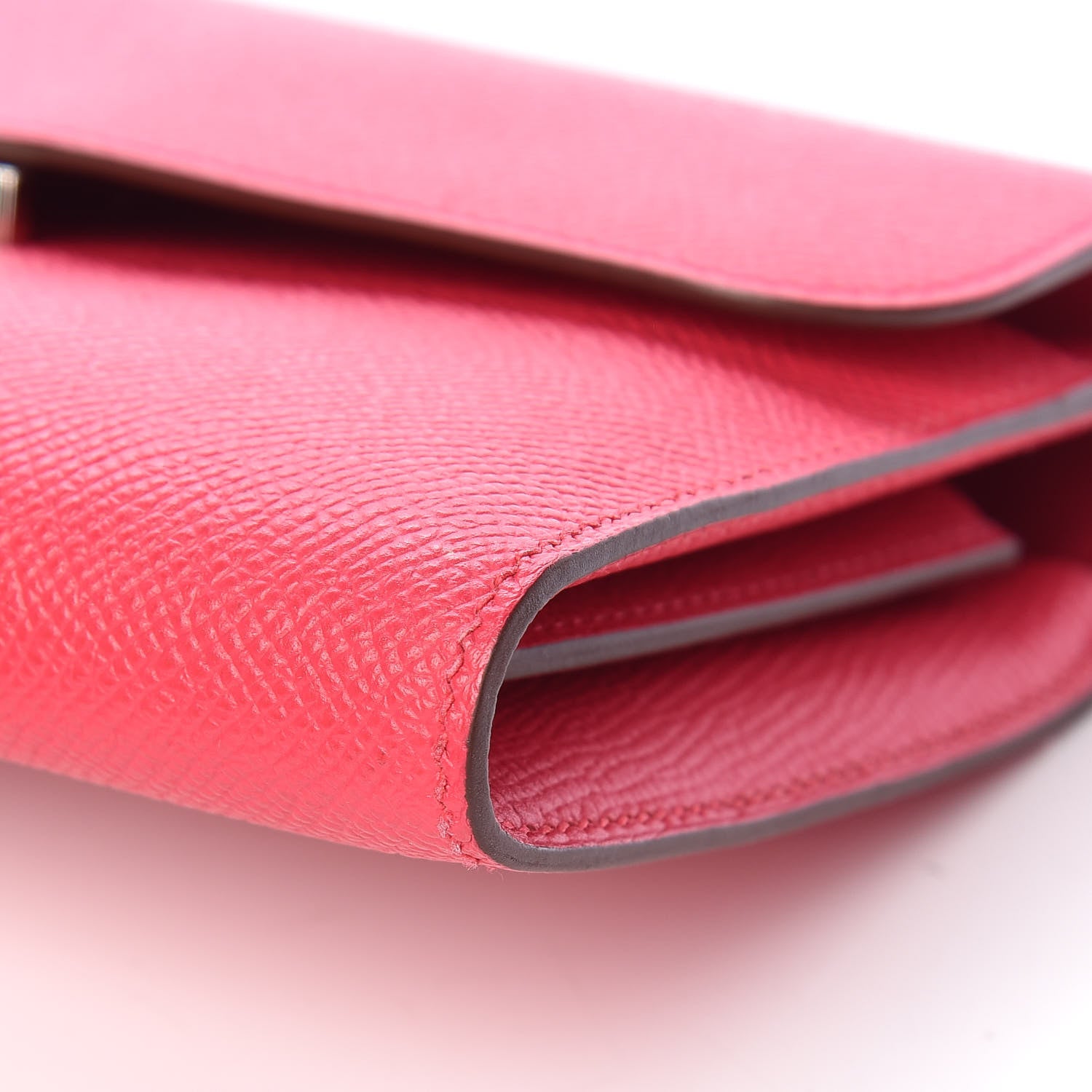 Hermes Epsom Constance Long Wallet Rose Extreme 9 of 10