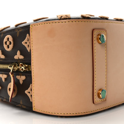 Louis Vuitton Monogram Tuffetage Deauville Cube Caramel 7 of 9