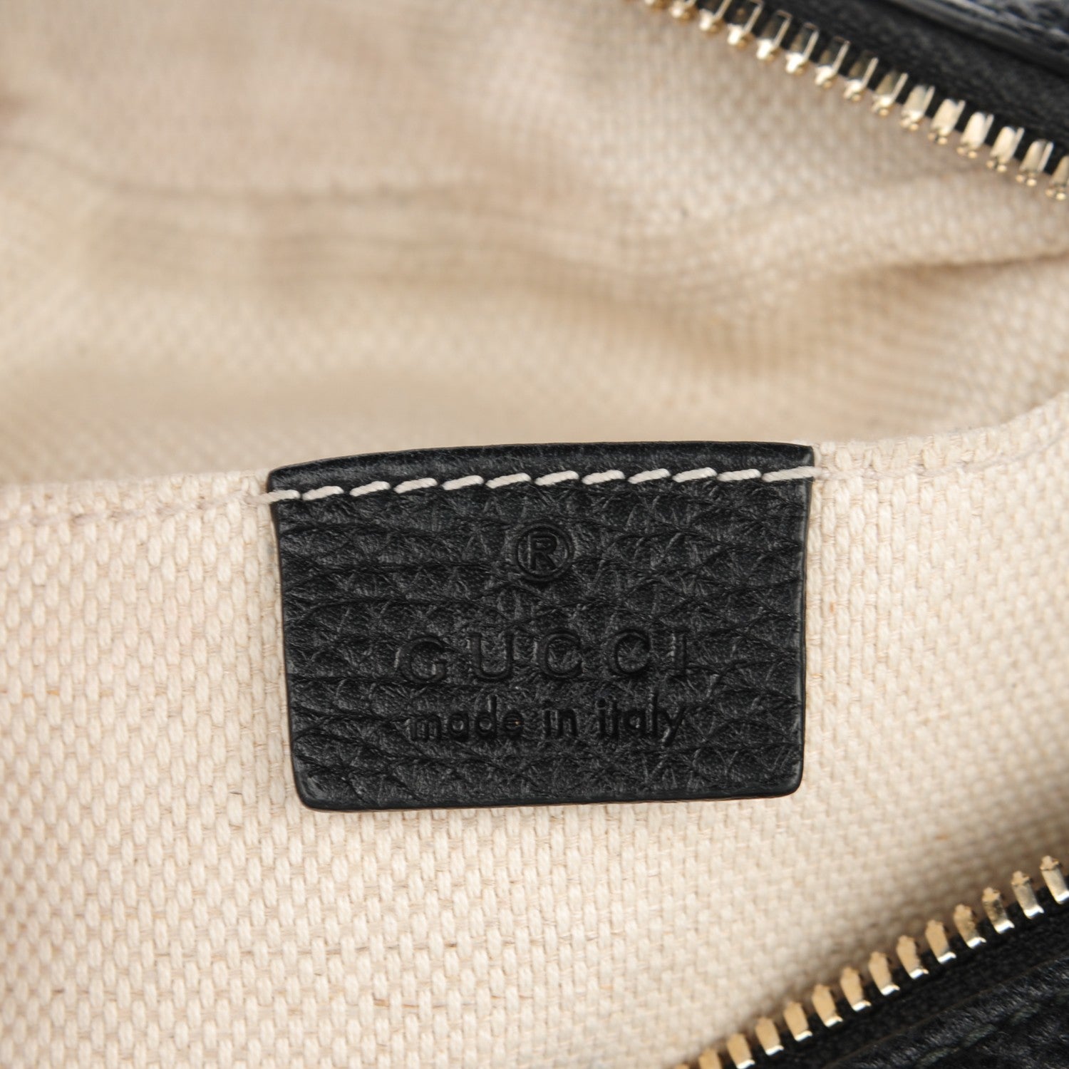 Gucci Pebbled Calfskin Small Soho Disco Bag Black 6 of 7