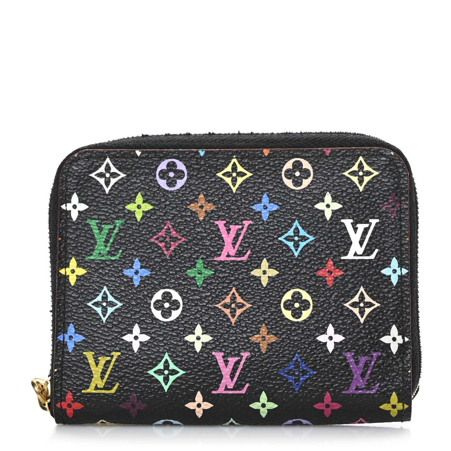 Monogram Multicolor Zippy Coin Purse Black Grenade