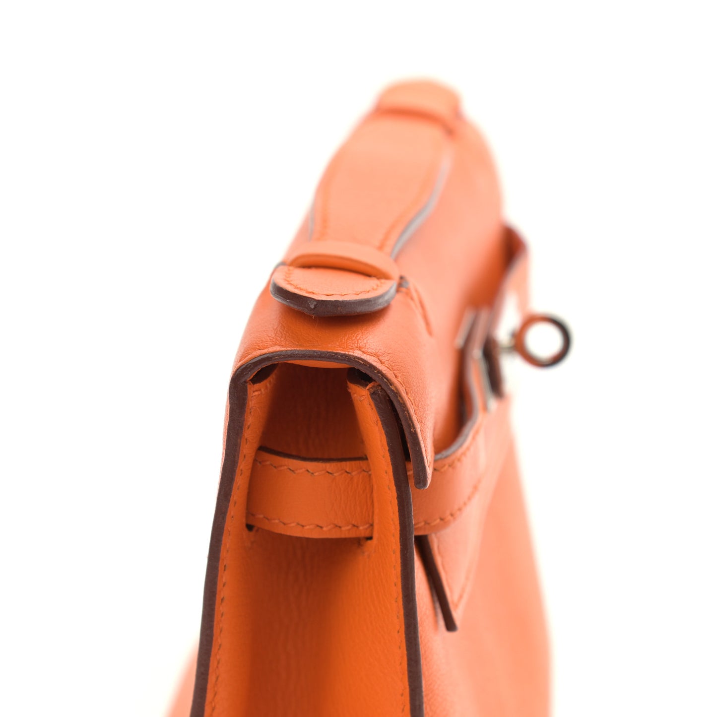 Swift Kelly Pochette Clutch Orange