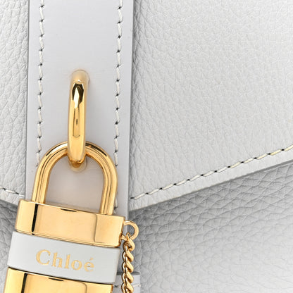Chloe Grained Calfskin Small Aby Day Shoulder Bag Light Cloud 8 of 14